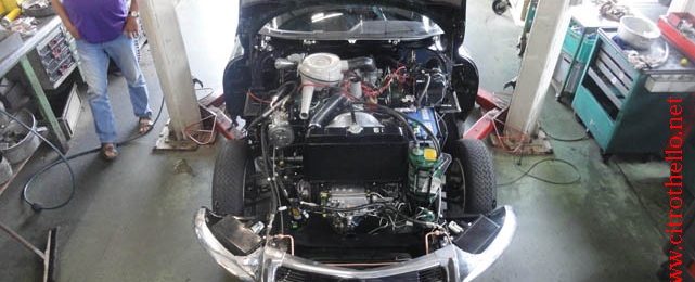 DS 19 1967 BVH Restauration en 2011. Finitions
