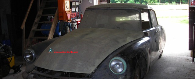 DS 19 MARS 1956 Belge. La plus vieille produite en Belgique.