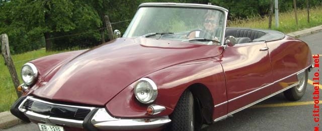 DS 21 1966 CABRIOLET, boite mécanique.