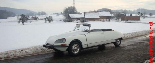 DS 21 CABRIOLET 1968 Blanche de Patrice