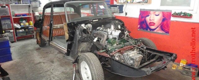 DS 23 PALLAS CARBU 5 VITESSES 1973. Restauration complète 01