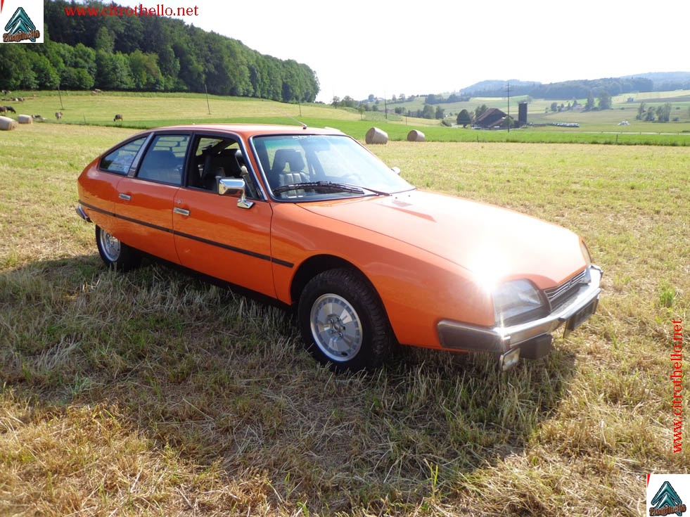 CX GTI 1977 MANDARINE