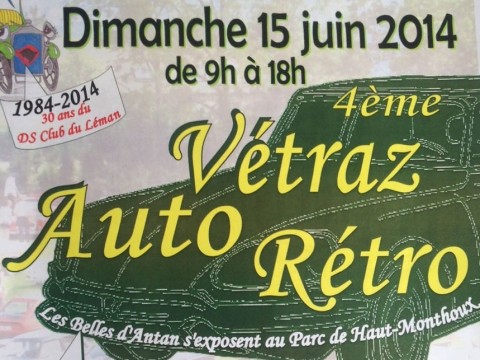 VETRAZ AUTO-RETRO 2014