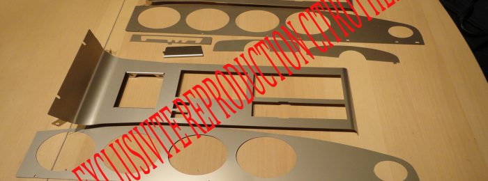 EXCLUSIF : Kit alu brossés pour intérieur des Citroën SM DISPONIBLE.