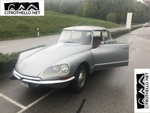 DS 21 PALLAS 1969 GRISE. Petite révision mécanique 01.
