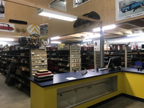 VISITE DU MAGASIN DE PIÈCES DS DU DS CLUB NL AUX PAYS-BAS.