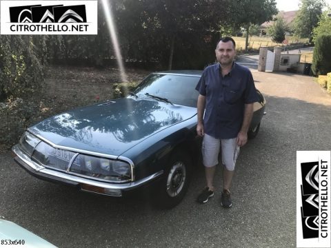 JÉRÔME, COLLECTIONNEUR FOU DES CITROËN SM.